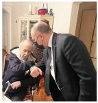 Министр культуры Азербайджана навестил народного артиста Эльдара Гулиева (ФОТО)