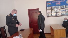 В исправительном учреждении №7 Пенитенциарной службы Азербайджана освобождены восемь  человек (ФОТО)