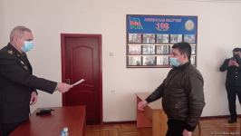 В исправительном учреждении №7 Пенитенциарной службы Азербайджана освобождены восемь  человек (ФОТО)