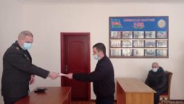 В исправительном учреждении №7 Пенитенциарной службы Азербайджана освобождены восемь  человек (ФОТО)