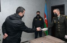 В исправительном учреждении №9 Пенитенциарной службы Азербайджана освобождены 5 человек (ФОТО)
