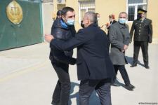 В исправительном учреждении №9 Пенитенциарной службы Азербайджана освобождены 5 человек (ФОТО)