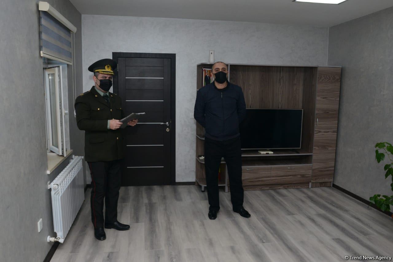 В исправительном учреждении №9 Пенитенциарной службы Азербайджана освобождены 5 человек (ФОТО)