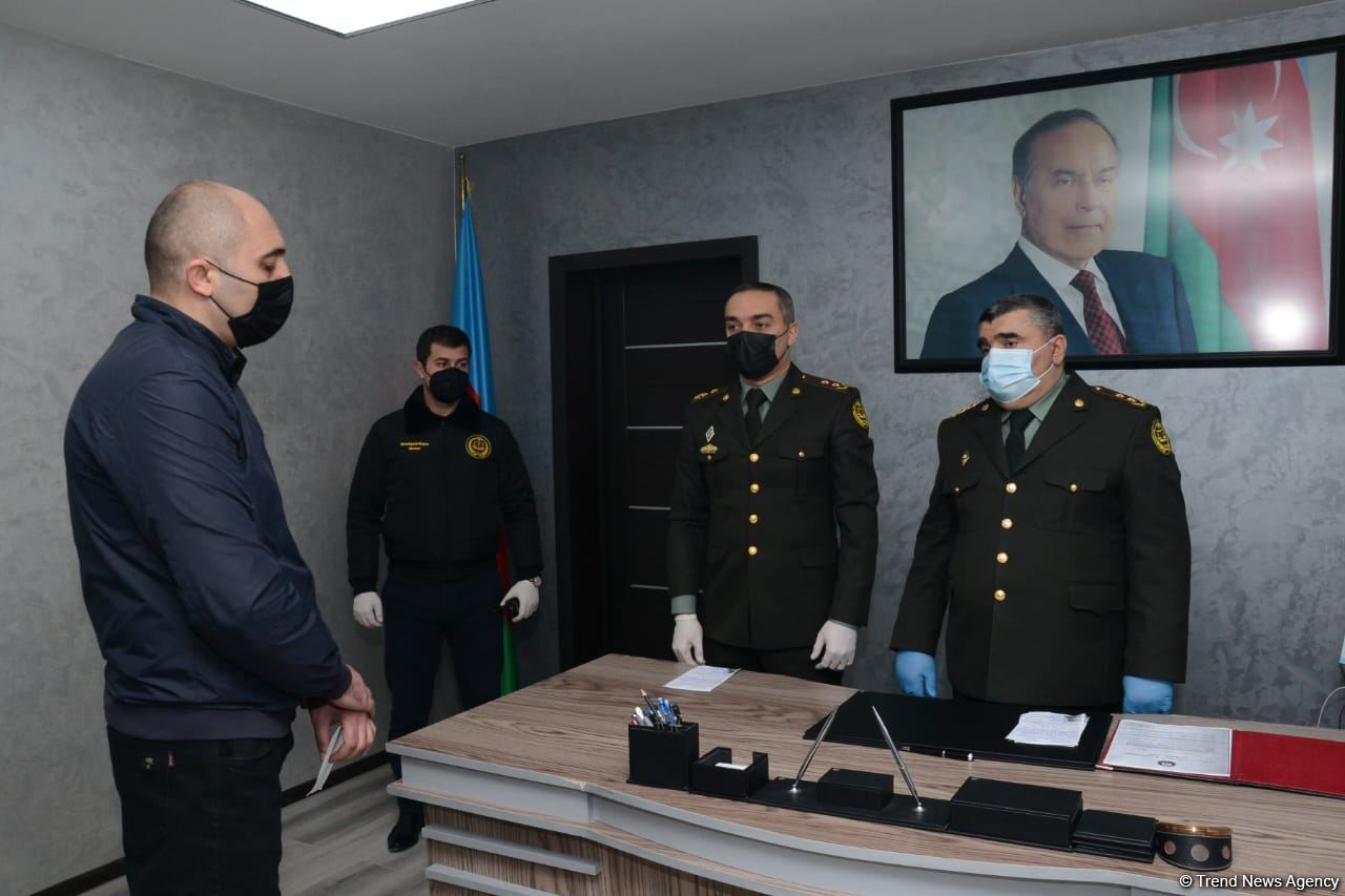 В исправительном учреждении №9 Пенитенциарной службы Азербайджана освобождены 5 человек (ФОТО)