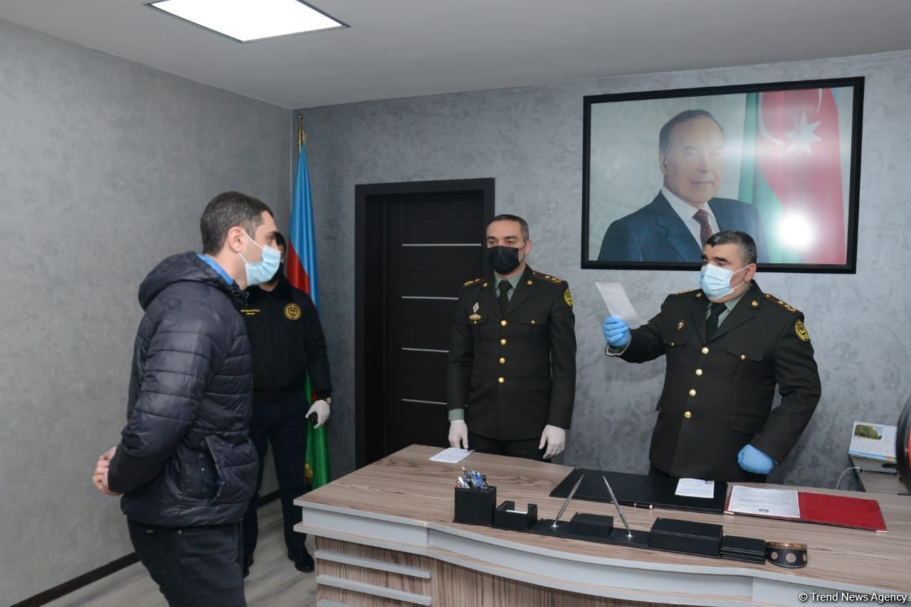 В исправительном учреждении №9 Пенитенциарной службы Азербайджана освобождены 5 человек (ФОТО)