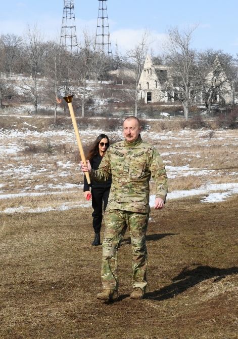 Президент Ильхам Алиев выступил с обращением к народу из города Шуша (ФОТО/ВИДЕО)