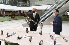 President Ilham Aliyev attends opening ceremony of another DOST Center in Baku (PHOTO)
