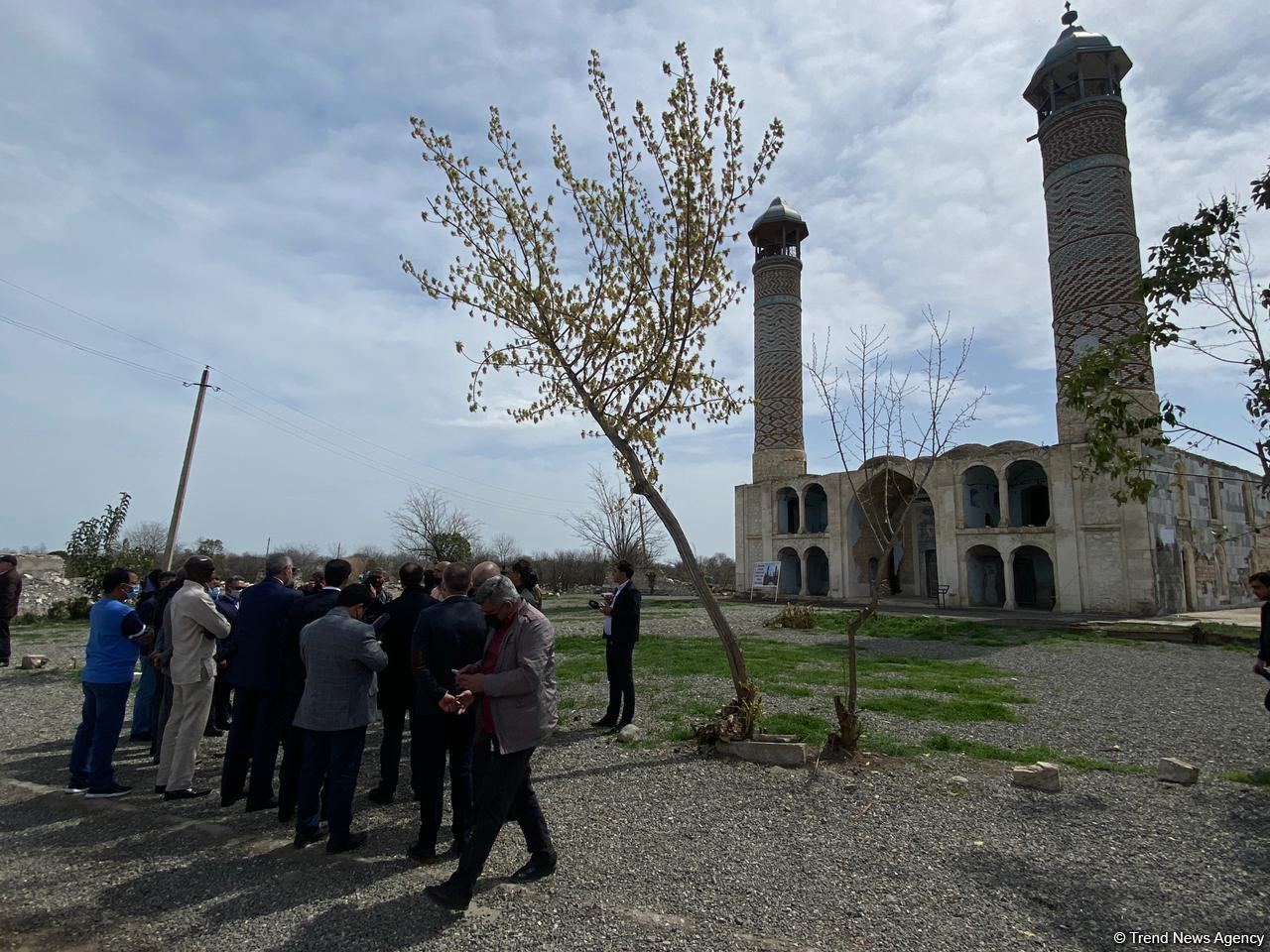 OIC's representatives visiting Azerbaijan's liberated Aghdam city (PHOTO)