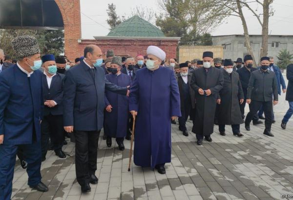 Начался визит глав религиозных общин Азербайджана в Агдам (ФОТО)