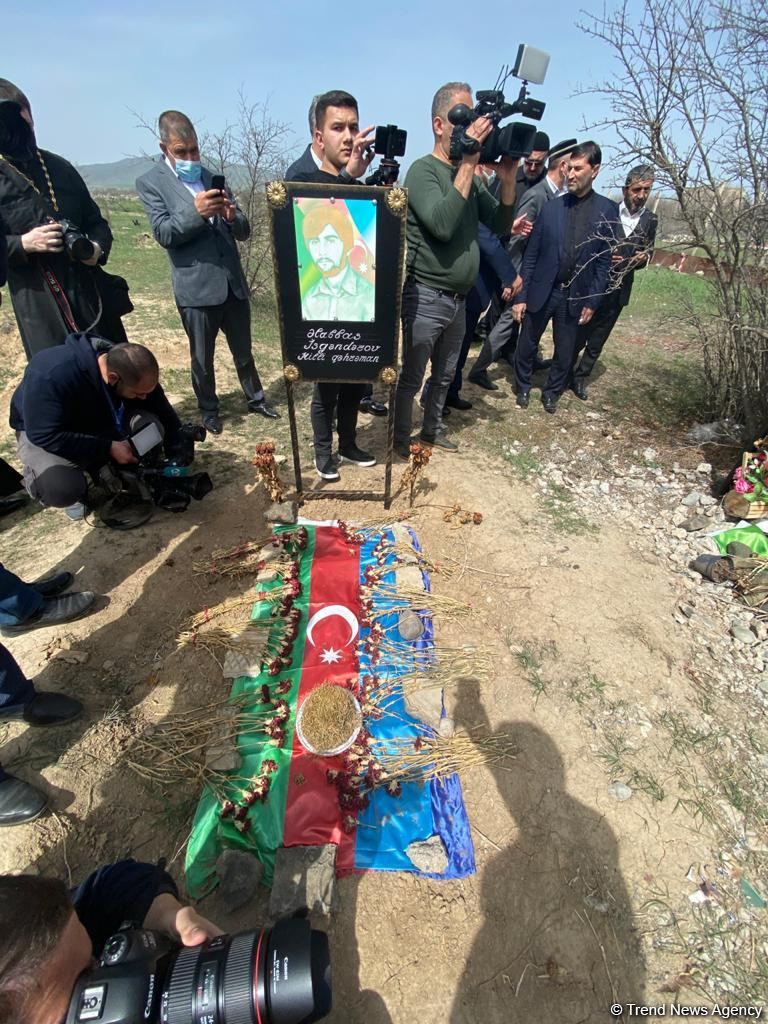 Главы религиозных конфессий Азербайджана посетили в Агдаме могилы шехидов (ФОТО/ВИДЕО)