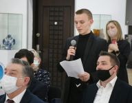 В Баку открылась выставка "Первый…!". Летчик-космонавт Александр Самокутяев рассказал о выходе в открытый космос (ФОТО)