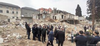 Начался визит делегации Тюркского совета в Гянджу (ФОТО)