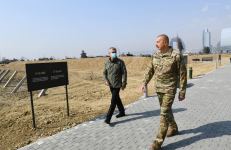 Президент Ильхам Алиев принял участие в открытии в Баку Парка военных трофеев (ФОТО/ВИДЕО)