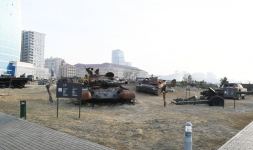Президент Ильхам Алиев принял участие в открытии в Баку Парка военных трофеев (ФОТО/ВИДЕО)