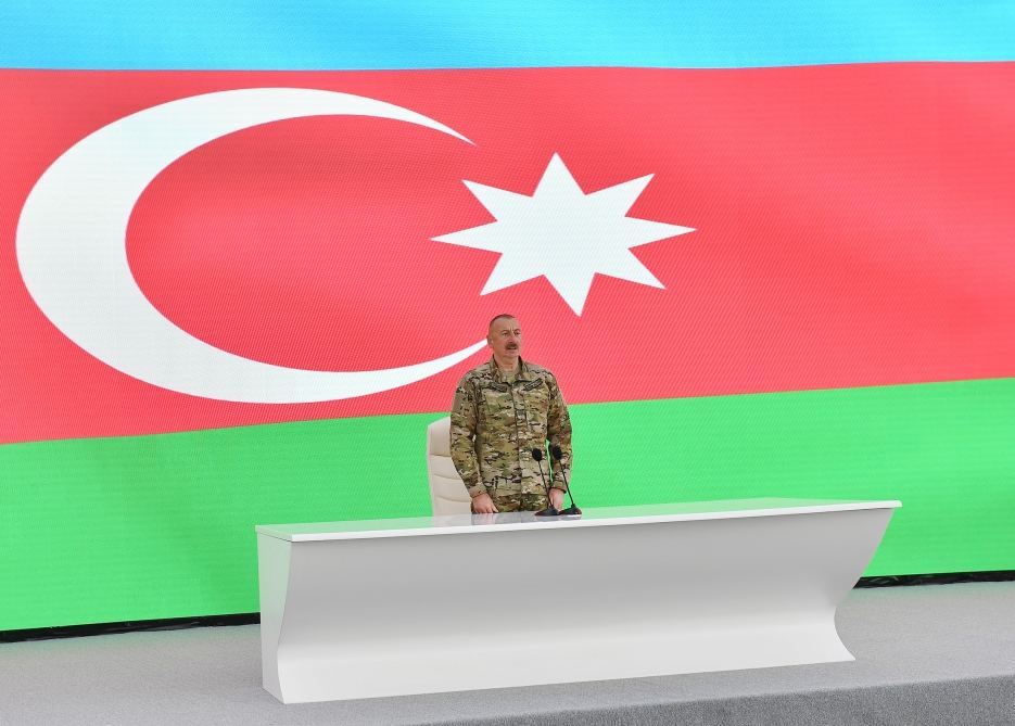 Президент Ильхам Алиев принял участие в открытии в Баку Парка военных трофеев (ФОТО/ВИДЕО)