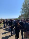 Группа азербайджанских журналистов совершила поездку в Агдам (ФОТО)
