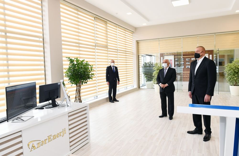 Президент Ильхам Алиев открыл реконструированные подстанции «Говсан» и «Маштага» (ФОТО/ВИДЕО)