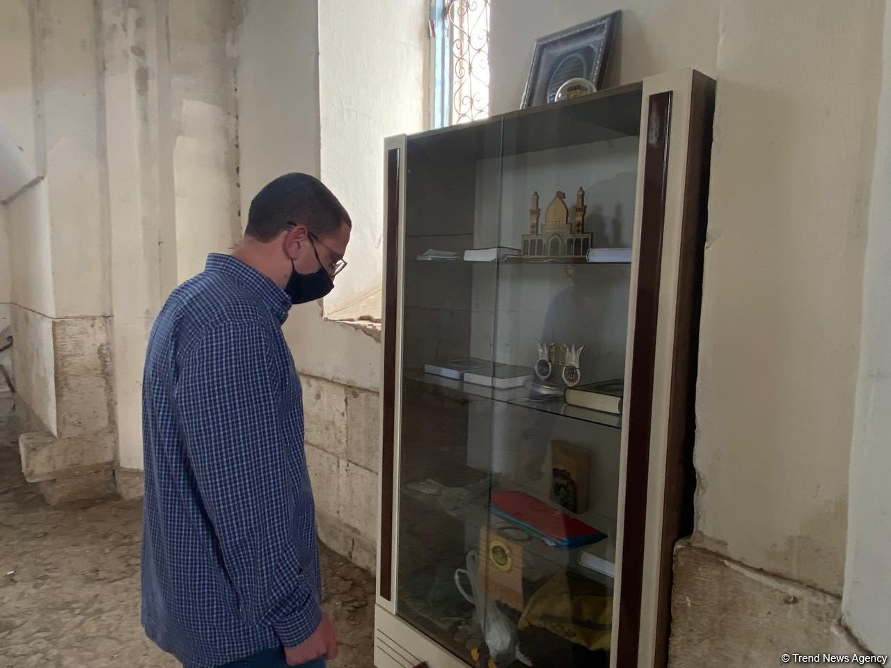 Израильские журналисты посетили в Агдаме разрушенные армянами мечети – репортаж Trend TV