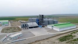 Президент Ильхам Алиев принял участие в презентации агропарка ООО Aqro Dairy в Гаджигабуле (ФОТО)