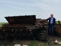Продолжается визит израильских журналистов на освобожденные территории Азербайджана (ФОТО)