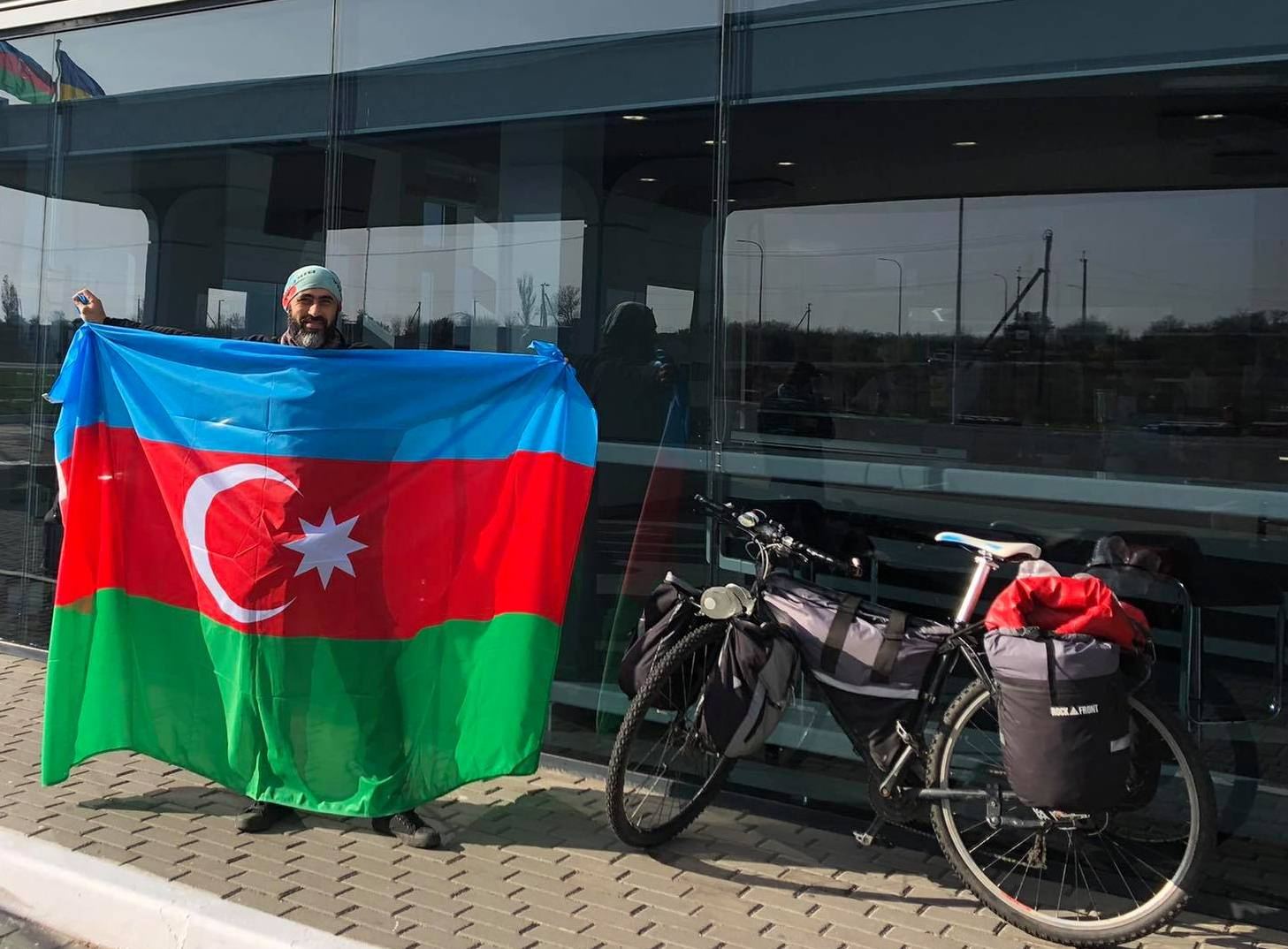В честь братства Азербайджана и Турции в рамках мирового турне совершен велопробег от Стамбула до Чанаккале (ФОТО)