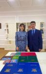 Международному фонду тюркской культуры и наследия переданы книги из Кыргызстана (ФОТО)