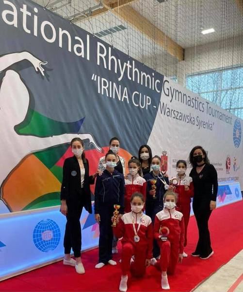 Azerbaijani athletes win medals at int'l rhythmic gymnastics tournament in Poland (PHOTO)