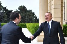 Президент Азербайджана Ильхам Алиев принял премьер-министра Грузии (ФОТО/ВИДЕО)