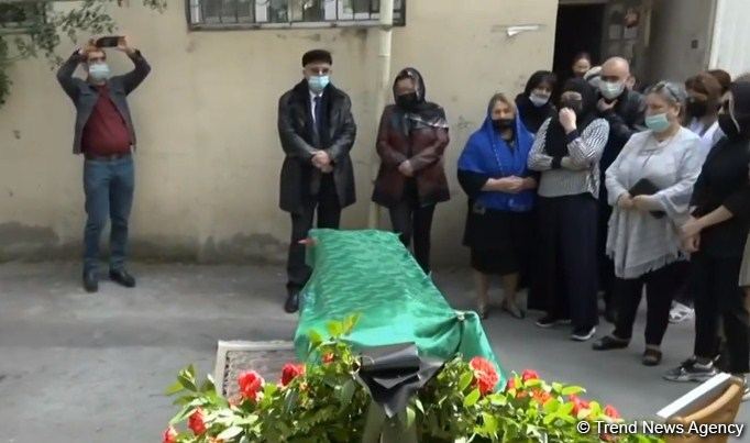 В Баку прошла церемония прощания с народным артистом Арифом Гулиевым (ФОТО/ВИДЕО)