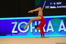 Красота и грация - Лучшие моменты второго дня соревнований Кубка мира по художественной гимнастике в Баку (ФОТО)