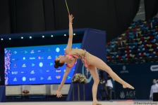 Красота и грация - Лучшие моменты второго дня соревнований Кубка мира по художественной гимнастике в Баку (ФОТО)