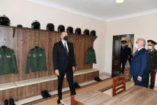 Президент Ильхам Алиев принял участие в открытии военного аэродрома Отдельной общевойсковой армии (ФОТО)