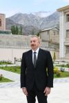 Президент Ильхам Алиев принял участие в открытии проекта реконструкции систем питьевого водоснабжения в Ордубаде (ФОТО)