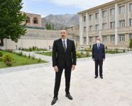Президент Ильхам Алиев принял участие в открытии проекта реконструкции систем питьевого водоснабжения в Ордубаде (ФОТО)