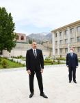Президент Ильхам Алиев принял участие в открытии проекта реконструкции систем питьевого водоснабжения в Ордубаде (ФОТО)