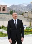 Президент Ильхам Алиев принял участие в открытии проекта реконструкции систем питьевого водоснабжения в Ордубаде (ФОТО)