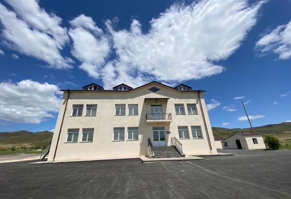 Azerbaijani journalists view State Border Service's Military Hospital in liberated Gubadly (PHOTO)