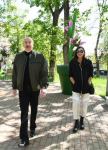 Президент Ильхам Алиев и Первая леди Мехрибан Алиева приняли участие в открытии после реконструкции отеля "Хары Бюльбюль" в Шуше (ФОТО)