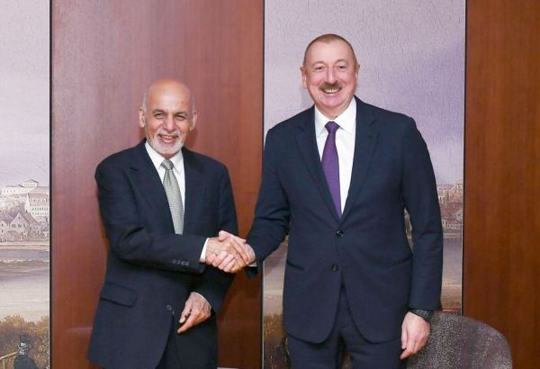 Afghan president calls Azerbaijani president