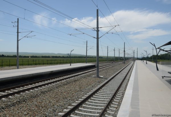Azerbaijan unveils international freight transport via rail in 11M2025