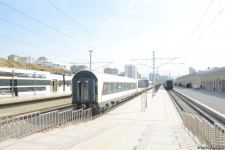 Сегодня из Баку отправился первый электропоезд в Габалу (ФОТО)