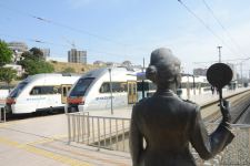 Сегодня из Баку отправился первый электропоезд в Габалу (ФОТО)