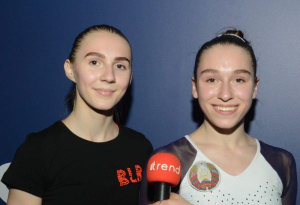 Hall of National Gymnastics Arena in Baku incredibly beautiful - Belarusian gymnast