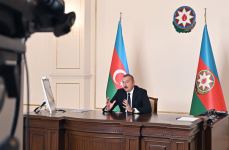 С участием Президента Азербайджана Ильхама Алиева состоялись обсуждения Международного центра Низами Гянджеви в видеоформате на тему «Южный Кавказ: региональное развитие и перспективы сотрудничества» (ФОТО/ВИДЕО)