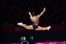 Best moments of first day of Aerobic Gymnastics World Age Group Competition in Baku (PHOTO)