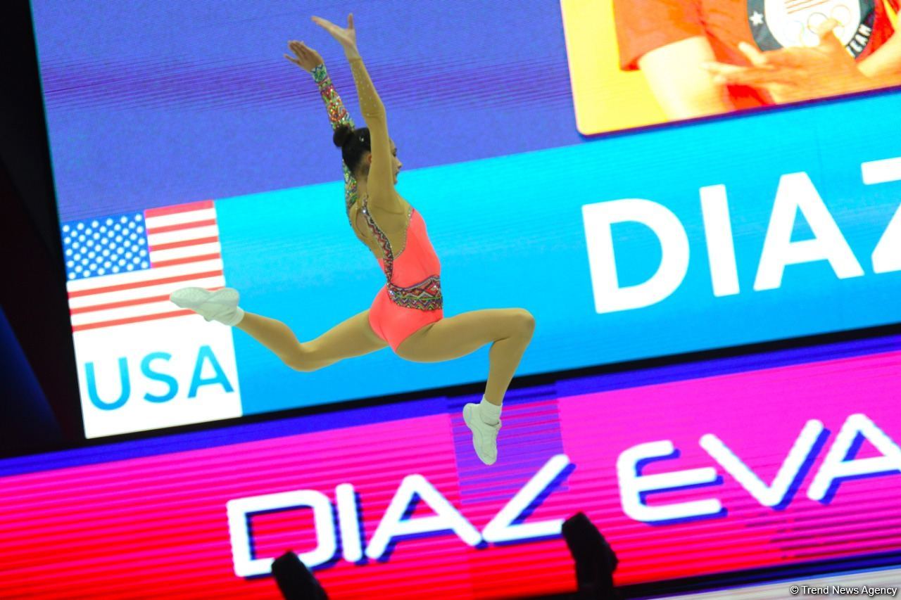 Best moments of first day of Aerobic Gymnastics World Age Group Competition in Baku (PHOTO)
