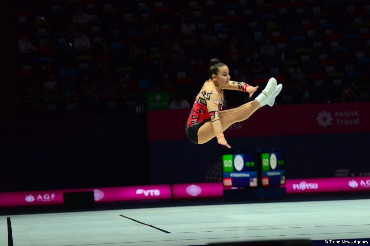 Best moments of first day of Aerobic Gymnastics World Age Group Competition in Baku (PHOTO)