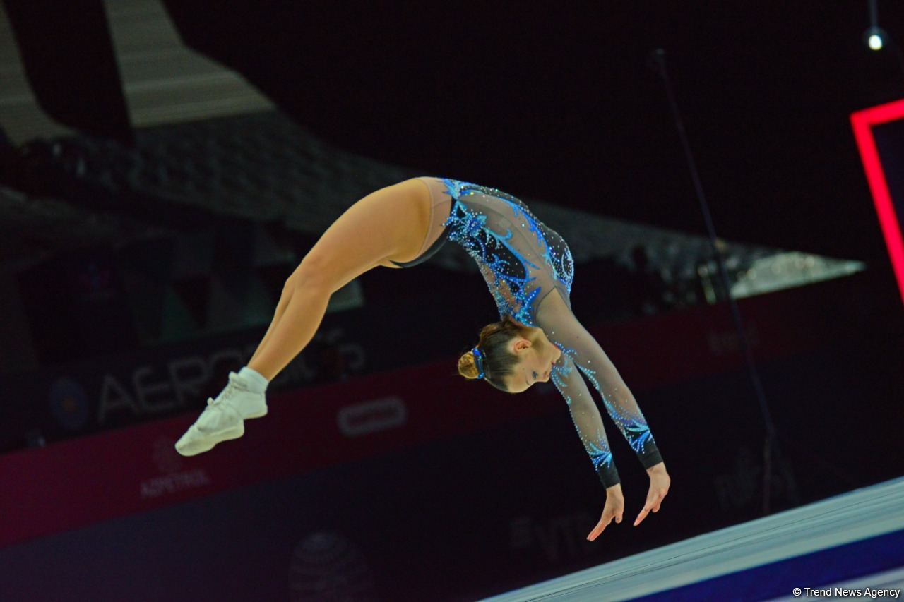 Best moments of first day of Aerobic Gymnastics World Age Group Competition in Baku (PHOTO)