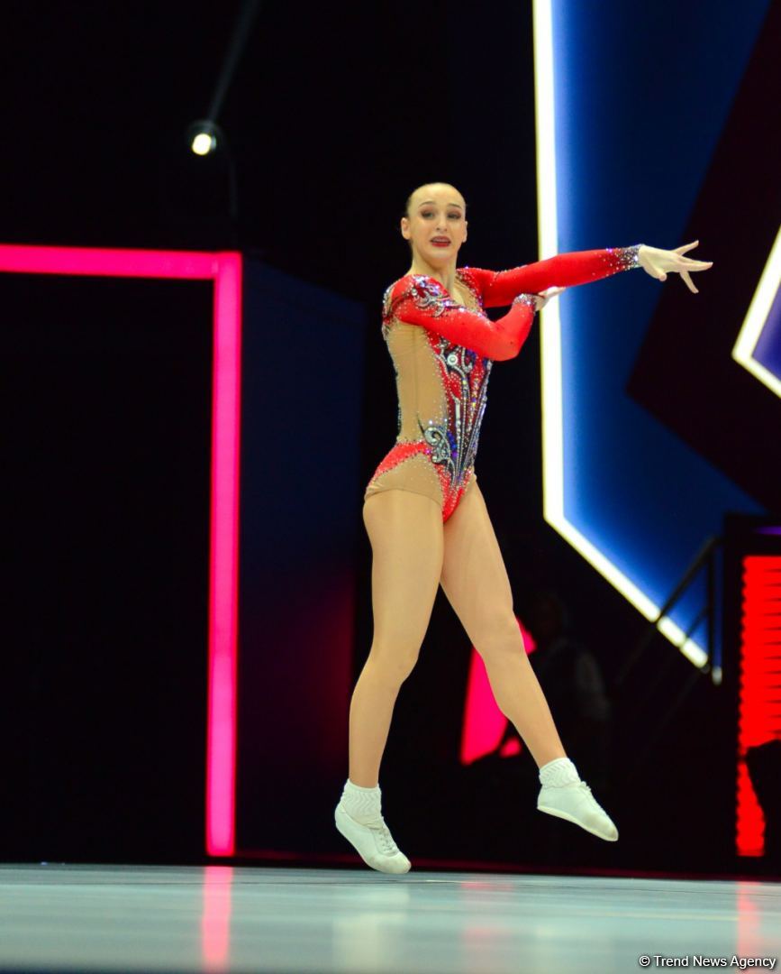 Best moments of first day of Aerobic Gymnastics World Age Group Competition in Baku (PHOTO)