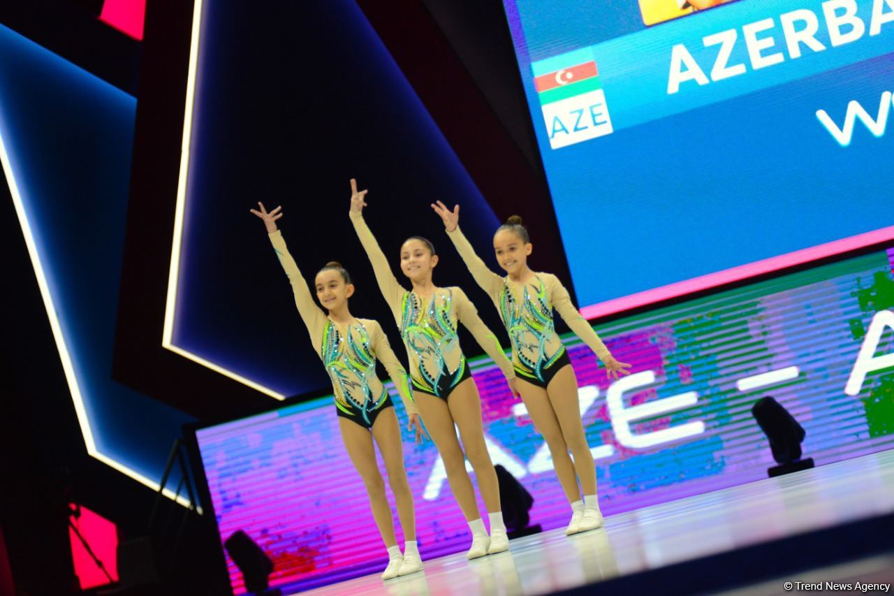 Best moments of first day of Aerobic Gymnastics World Age Group Competition in Baku (PHOTO)